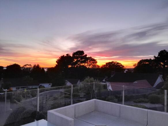 Sunset Views from Terrace