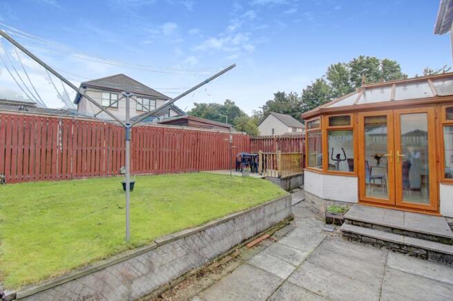 Rear Garden And Decked Area