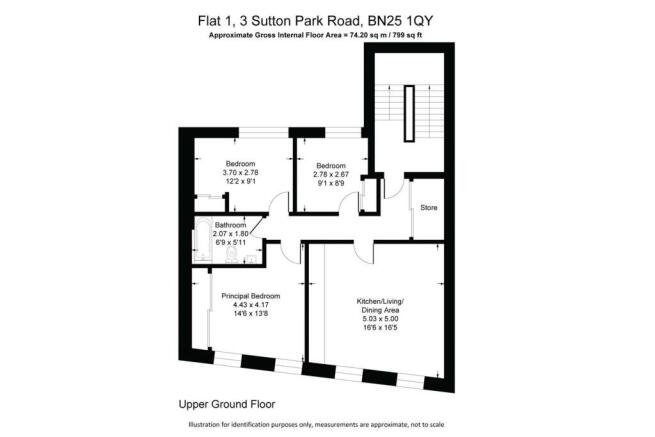 Flat 1, 3 Sutton Park Road, BN25 1QY.jpg