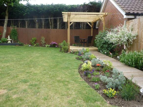 Rear garden