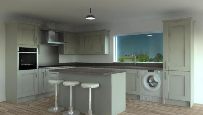 LIVING DINING KITCHEN