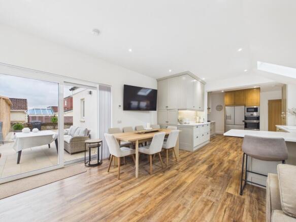 Kitchen/Living/Dining Area