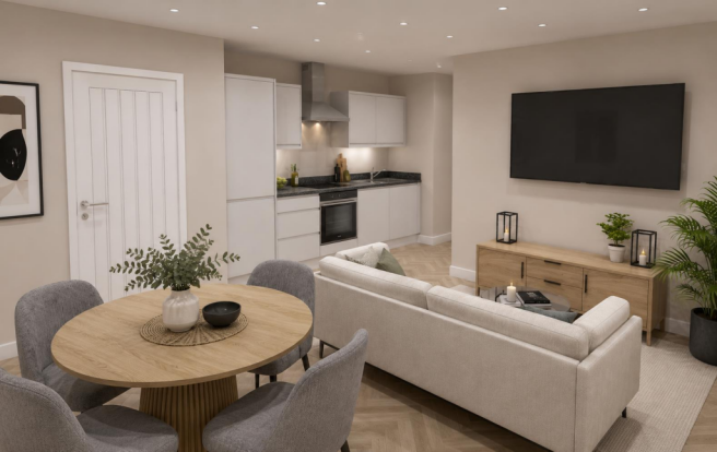 CGI design kitchen
