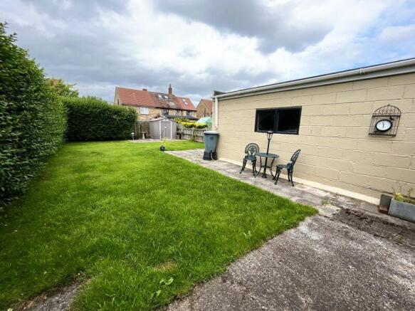 Rear garden