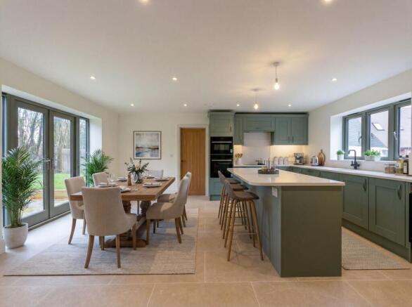 AI enhamced furniture in the kitchen