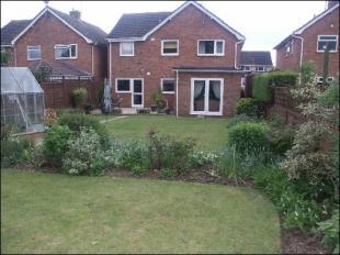 Rear of property