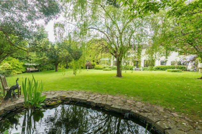 Pond and gardens