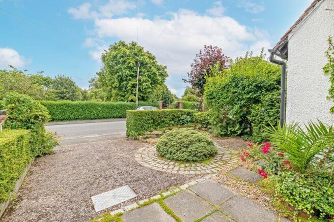 Front garden and parking