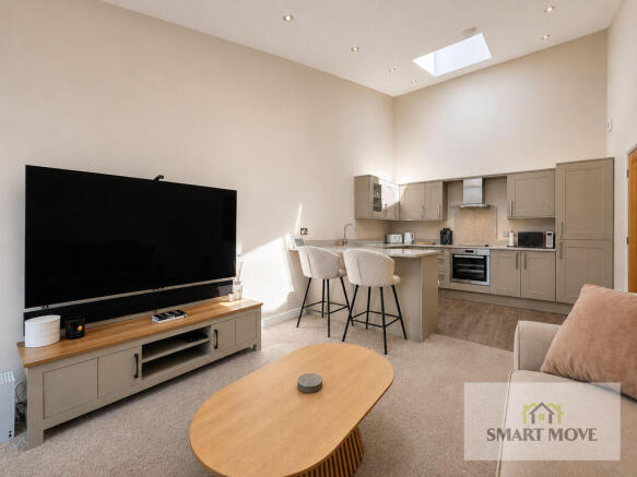 Lounge Area into Kitchen