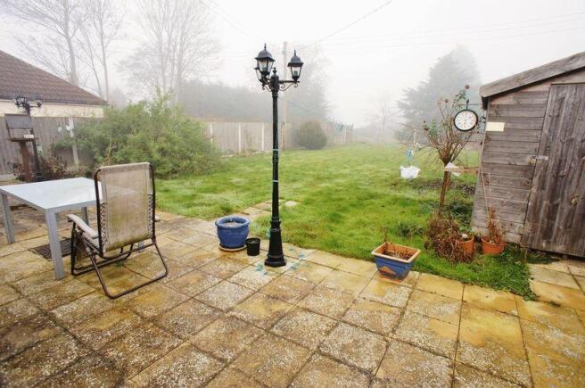 Rear garden