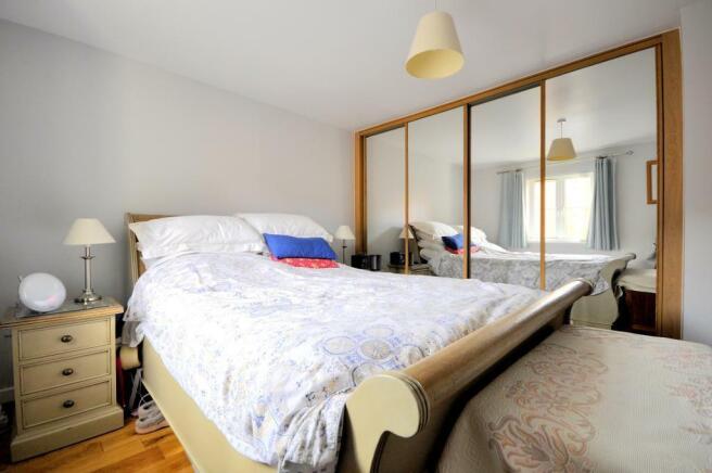 Main bedroom with built in wardrobes