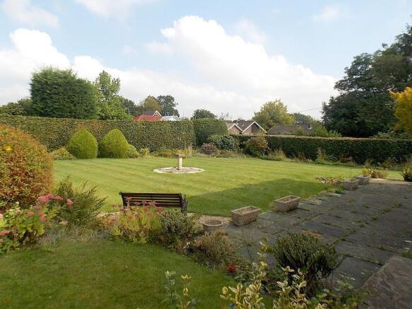 Rear garden