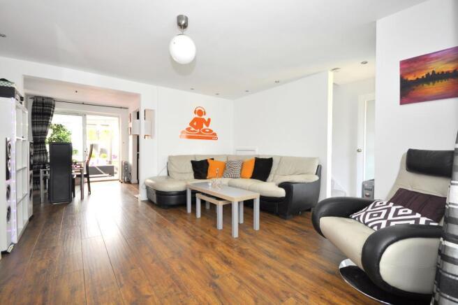 Open plan living space