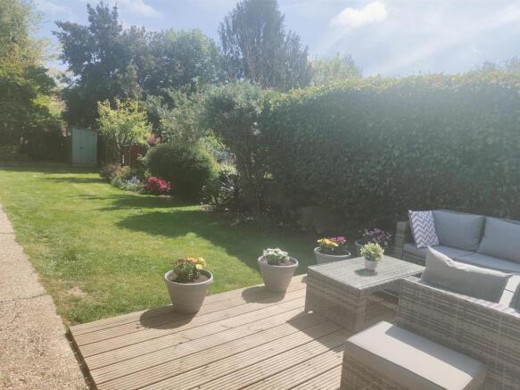 Rear garden