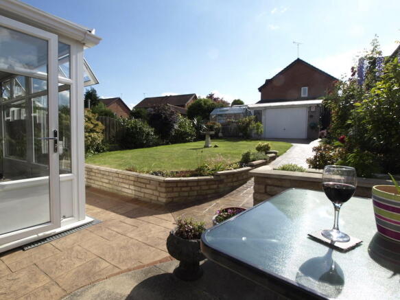 Rear garden