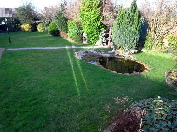 Rear garden