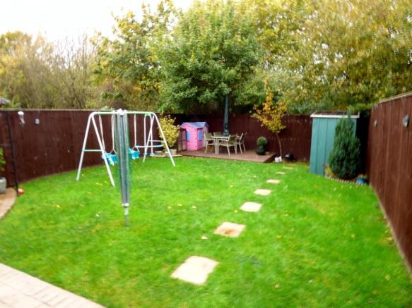 Rear garden