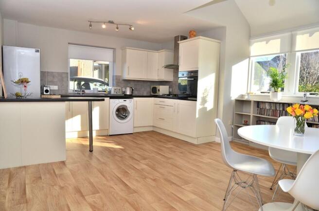 Generous kitchen ...