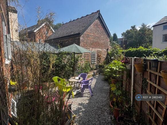 Private Rear Garden