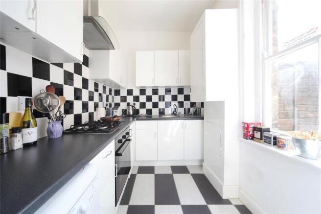 property in Elmhurst Mansions,
Edgeley Road, SW4