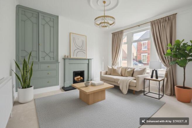 Front Room (digitally staged)