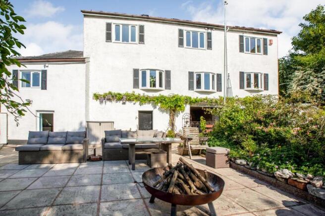 Rear garden