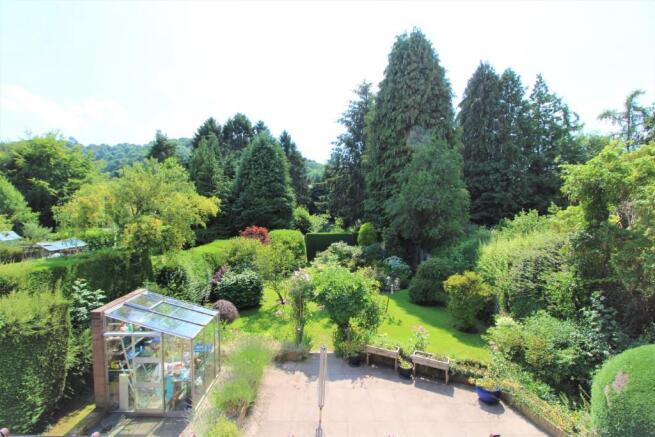 Garden from balcony
