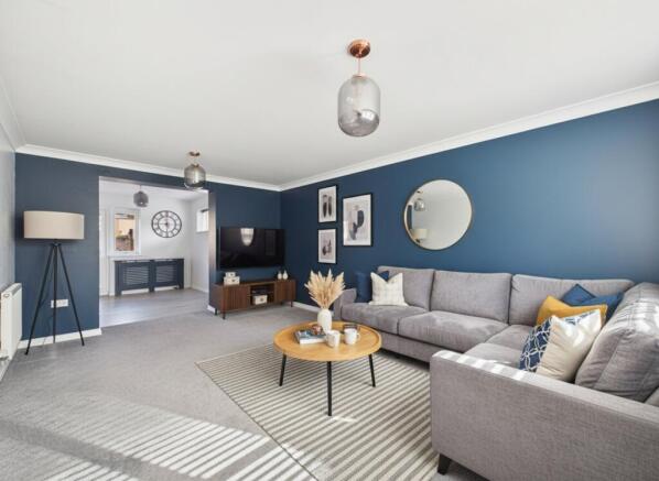 Living Room Virtual- Mark Stephens EweMove Newmark