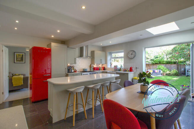 Kitchen dining & family room