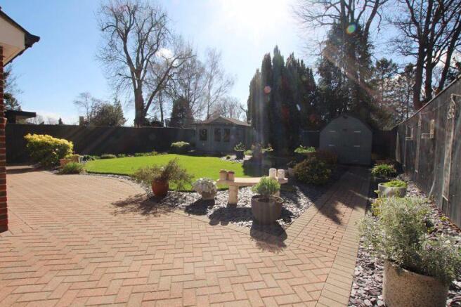 Rear garden