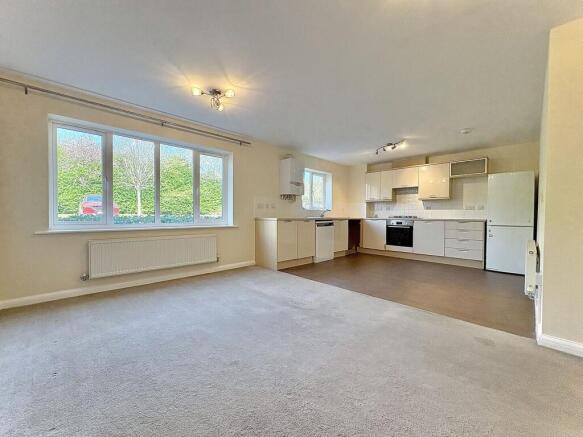 OPEN PLAN LIVING ROOM AND DINING KITCHEN