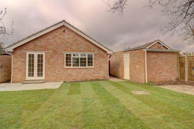 Rear garden