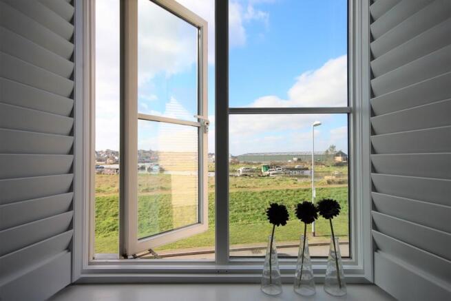 View through midd...