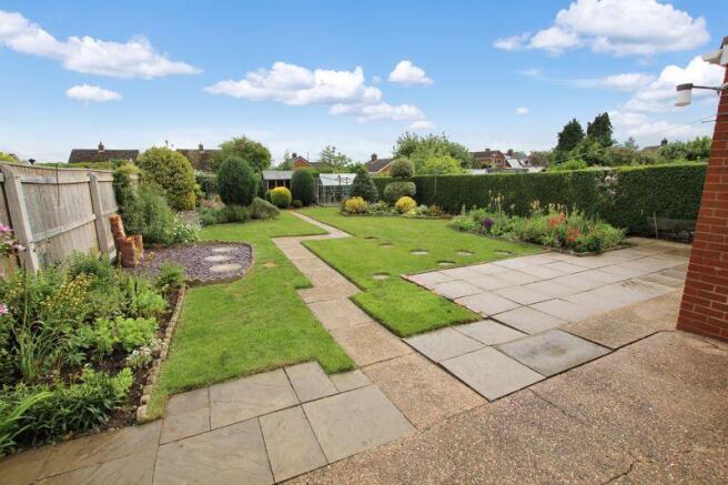 Rear garden