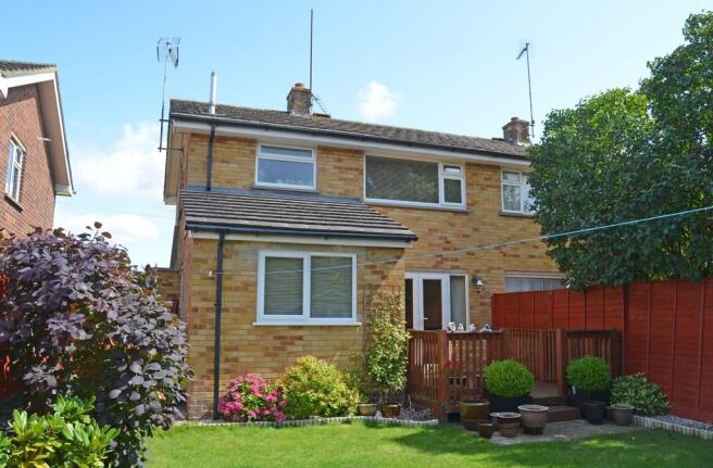 Rear of Property