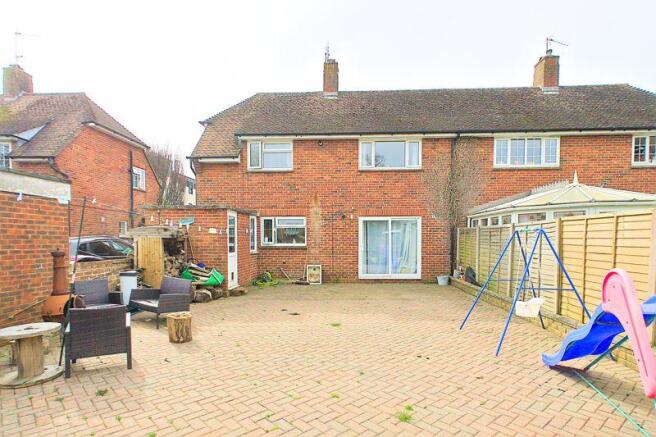 Rear of Property