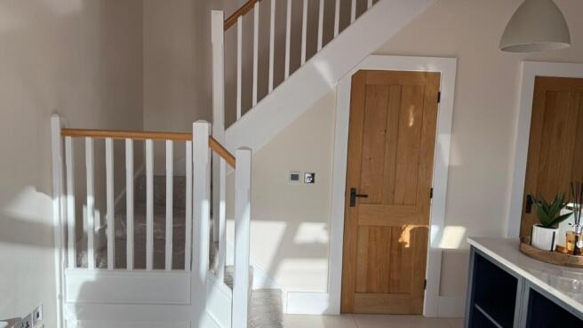 Stairs up to Bed 2