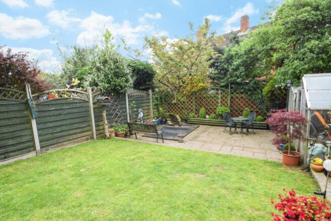 Rear garden