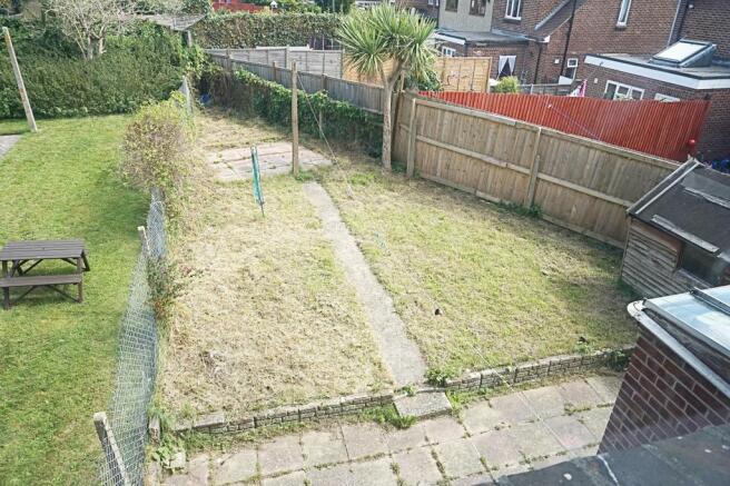 Rear Garden Ariel View