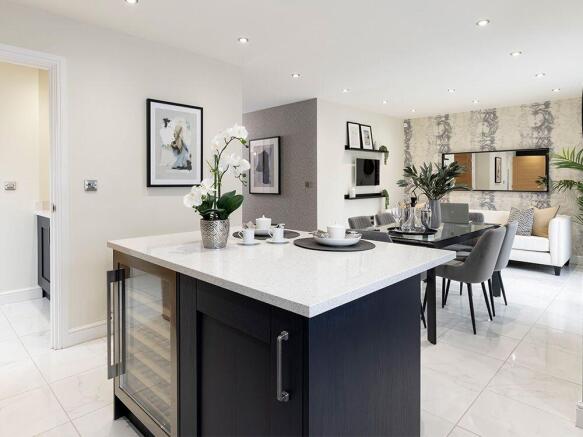 Kitchen/diner/family room