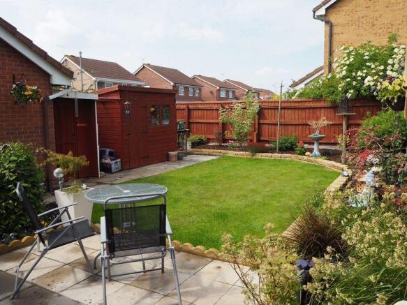 Rear garden