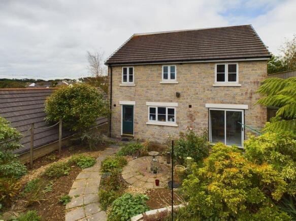 rear elevation and garden