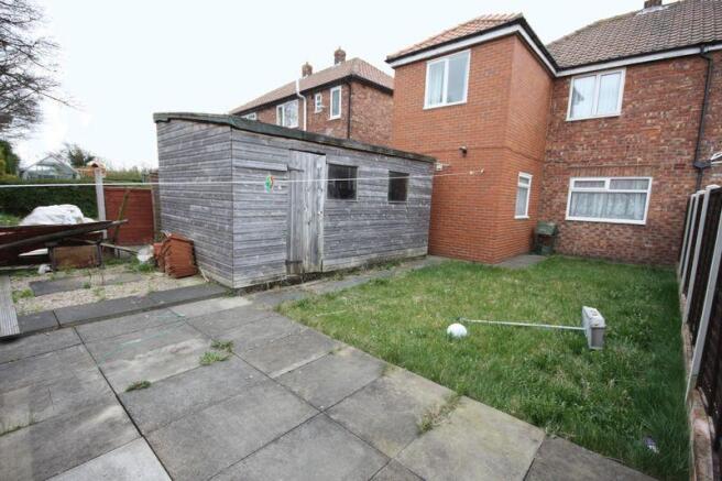 Rear garden