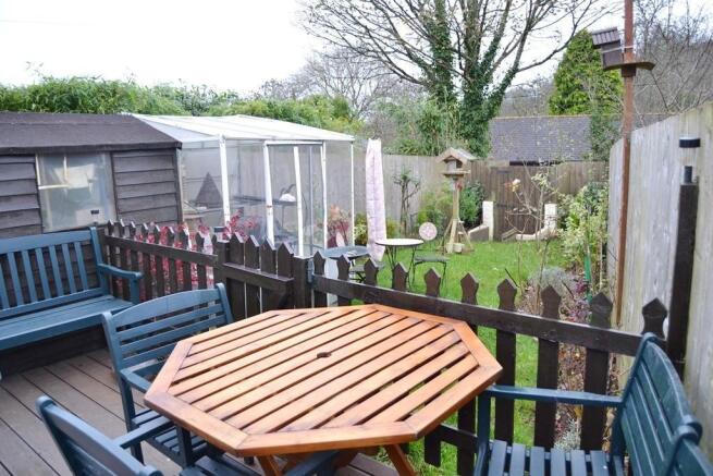 Rear garden