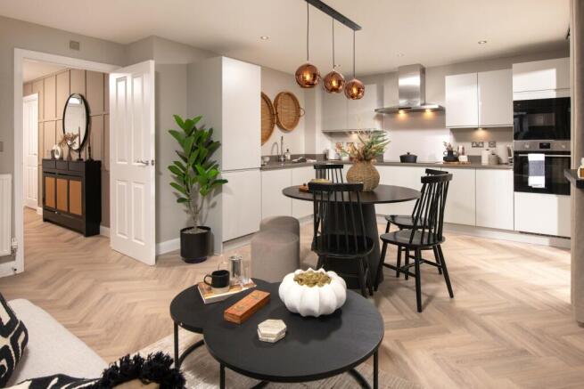 Brook View Ingleby Show Home Kitchen-Diner