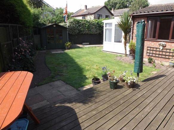 Rear garden