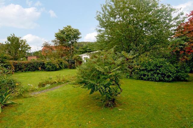 Large mature streamside gardens