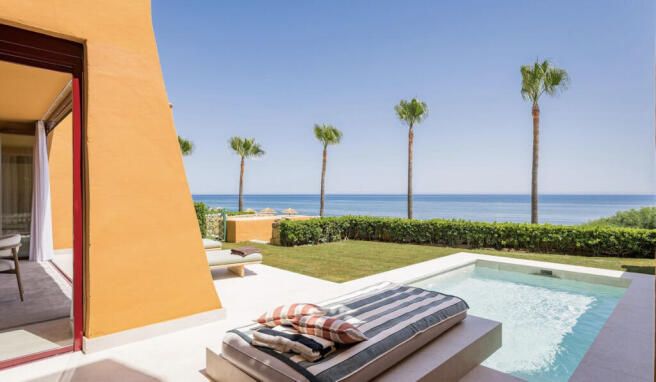 Swimming pool and views