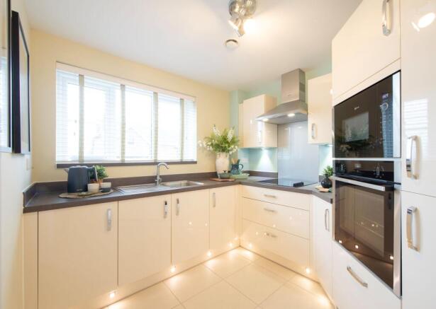 Stylish show apartment interiors