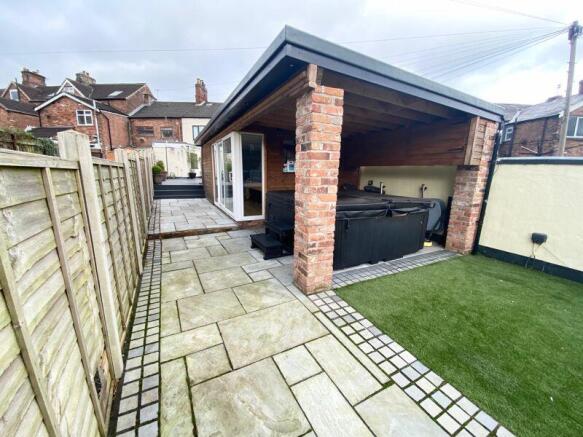 Patio/Hot Tub Area